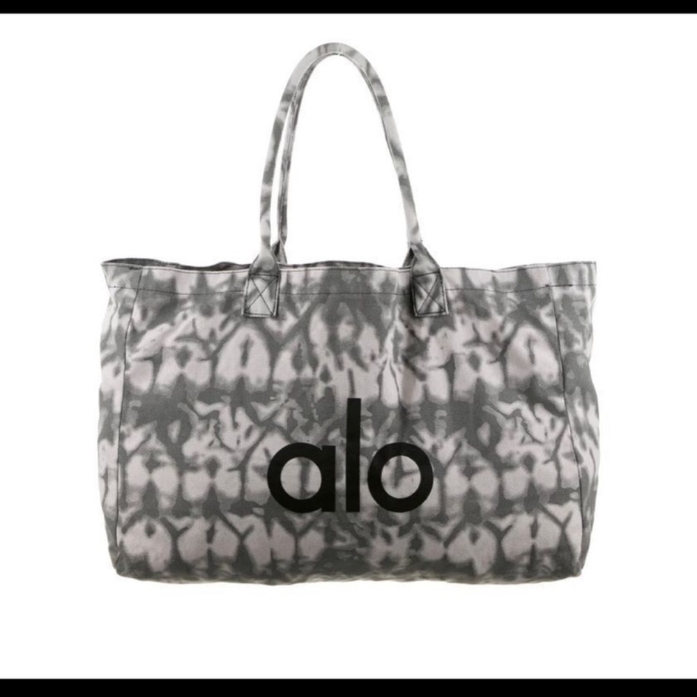 Alo Iconic shopper Tote bag made of canvas - new never used. Tie-dye pat…